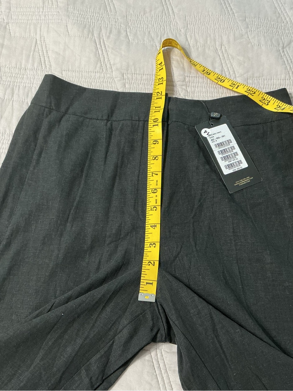 VIX Paula Hermanny Solid Bree High Waist Pants M - Picture 7 of 10